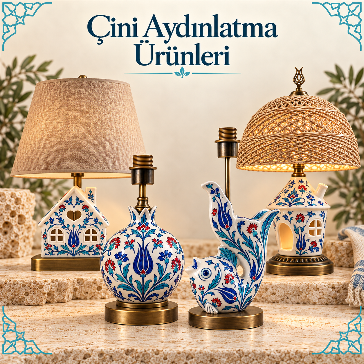 Çini Aydınlatma Ürünleri