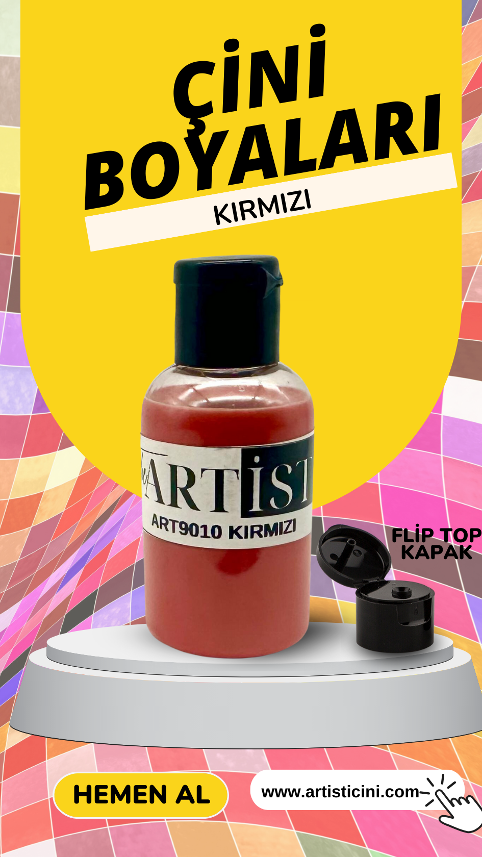 Çini Boyaları Sır Altı Sıvı