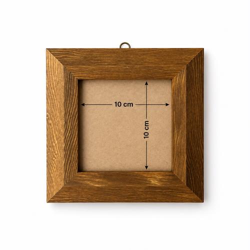 10x10 cm Çini Karo Uyumlu Ahşap Çerçeve