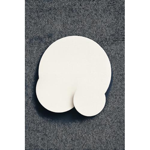 9 cm Çap Yuvarlak Karo Çini Ham Bisküvi