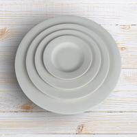 18 Cm. Lenger Düz Çini Tabak