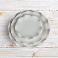 25 Cm. Çini Fırfırlı Tabak