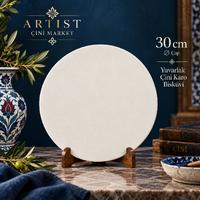 30 cm Yuvarlak Çini Karo Bisküvi