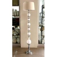 5 Top Lambader - 25 cm Abajur Bisküvi 176 cm