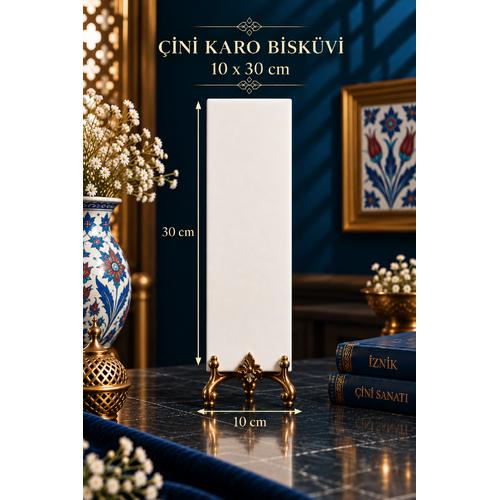 5X20 CM Çini Karo Bisküviler – Hayal Gücünüz İçin Beyaz Bir Tuval