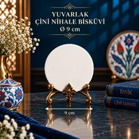 9 cm Yuvarlak Nihale - Küçük