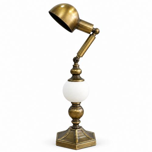 ARTIST ARCADIA – Çini Küreli Antik Masa Lambası
