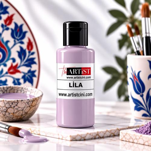 Artist Konsantre Pigmentli Çini ve Seramik Boyası 50 cc –Lila