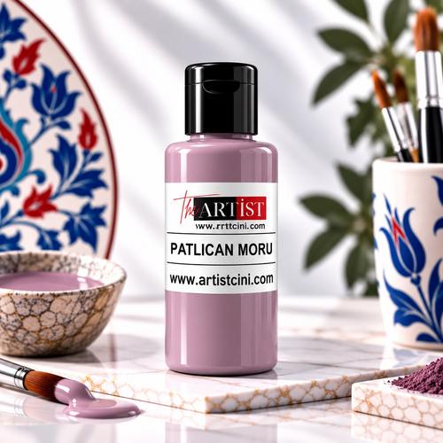 Artist Konsantre Pigmentli Çini ve Seramik Boyası 50 cc –Patlıcan Moru