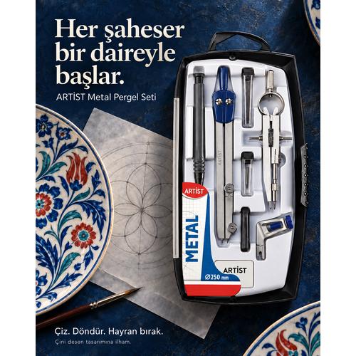 ARTİST Metal Pergel Set