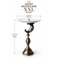 Artist Prestij Kaide XXL – Açı Ayarlı Çini Tabak Sergileme Kaidesi & Dekoratif Sehpa