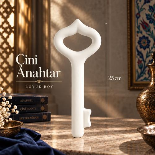 Büyük Boy Çini Anahtar – 25 cm
