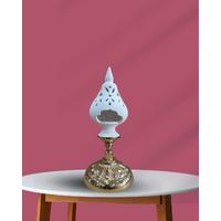 Çini Ayaklı Tealight - Mumluk Gold Altlık