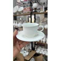 Çini Büyük Kahve Fincanı ve Altlık Set