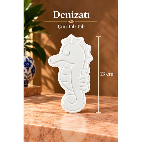 Çini Deniz Atı Tab Tab - 13 cm