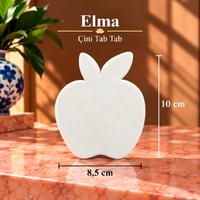 Çini Elma Tab Tab - 10x8,5 cm