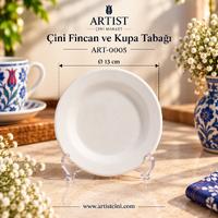 Çini Fincan ve Çay Tabağı - ART-0005