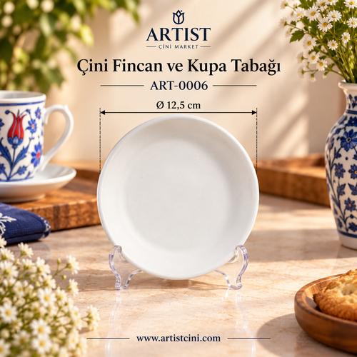Çini Fincan ve Çay Tabağı - ART-0006