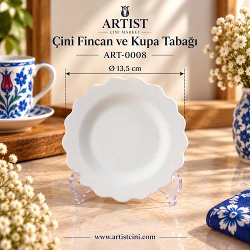 Çini Fincan ve Çay Tabağı - ART-0008