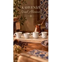 Çini Kahve Fincanı Bisküvi - Kazan Model