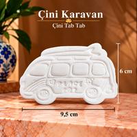 Çini Karavan Bisküvi  9,5x6  cm