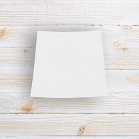 Çini Kare Tabak 18 Cm. 