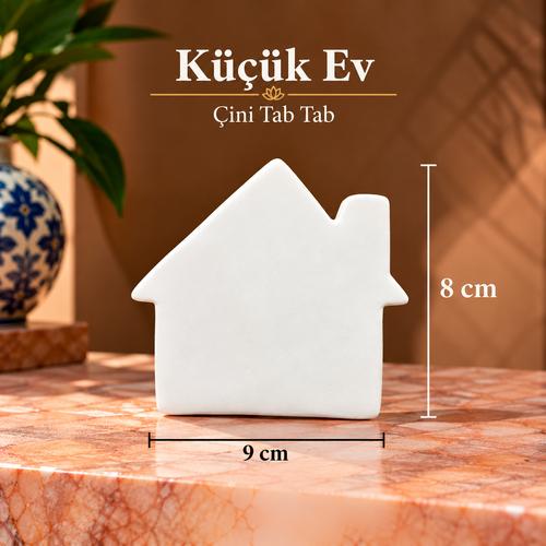 Çini Küçük Ev Tab Tab - 8x9 cm