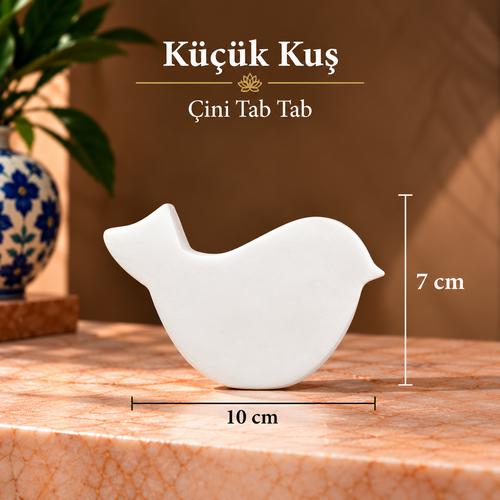 Çini Küçük KuşTab Tab - 7x10 cm
