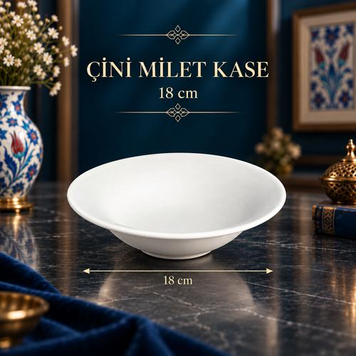 Çini Milet Kase - 18 cm