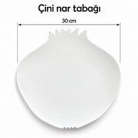 Çini Nar Tabağı – 30 cm