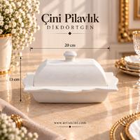 Çini Pilavlık - Dikdörtgen