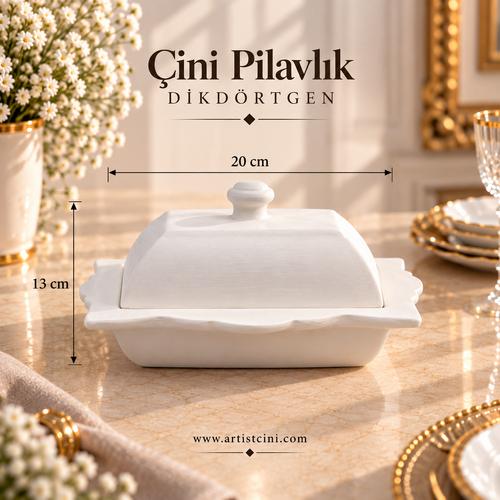 Çini Pilavlık - Dikdörtgen