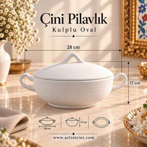 Çini Pilavlık - Kuplu Oval