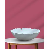 Çini Rölyefli Kase Bisküvi 25 cm.