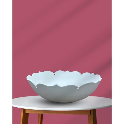 Çini Rölyefli Kase Bisküvi 20 cm.