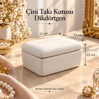 Çini Takı Kutusu - Dikdörtgen