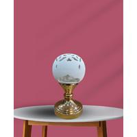 Çini Top Tealight - Mumluk Ayaklı Gold