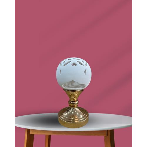 Çini Top Tealight - Mumluk Ayaklı Gold