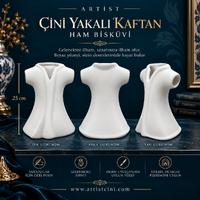 Çini Yakalı Kaftan Ham Bisküvi - 25 cm