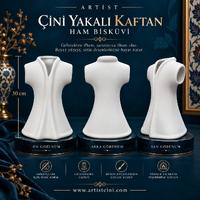Çini Yakalı Kaftan Ham Bisküvi - 30 cm
