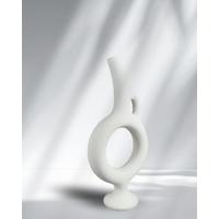 Hitit Çini Bisküvi Vazo - 20 cm