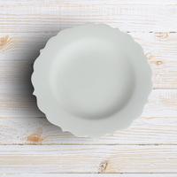 Lenger Rölyefli  Çini Tabak 18 Cm.