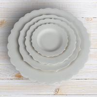 Lenger Rölyefli  Çini Tabak 18 Cm.