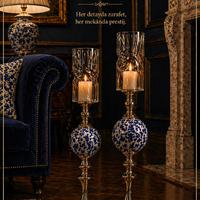 Lydia & Efes Gold Koleksiyon Şamdan