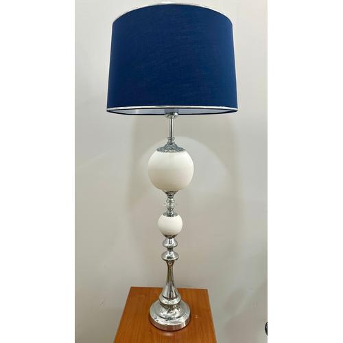 Mini Lambader -Çini Bisküvi - Gold Duy Set - 40 Cm Abajur Şapka