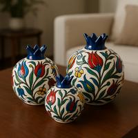 Nar Set Çini Bisküvi  (Yaklaşık boyutları 7-9-11 cm )