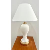 Peruze Abajur Çini Bisküvi - Gold Duy Set - 30 Cm Abajur Şapka No:6