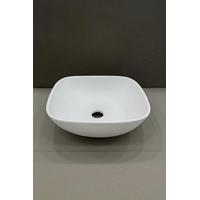 Seramik Lavabo Kare Ham Bisküvi (34x34 cm)