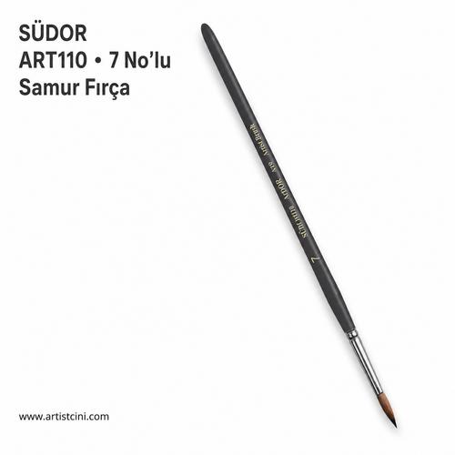 Südor 110 Serisi 7 No’lu Samur Kılı Yuvarlak Uçlu Fırça