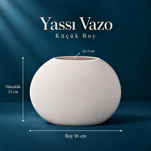 Yassı Vazo – Küçük Boy